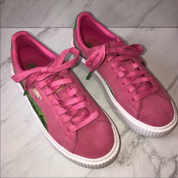 trendy puma sneakers